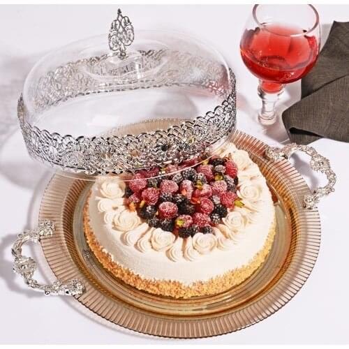 33CM Byk. Stripe Bell Jar Kpk. Handle