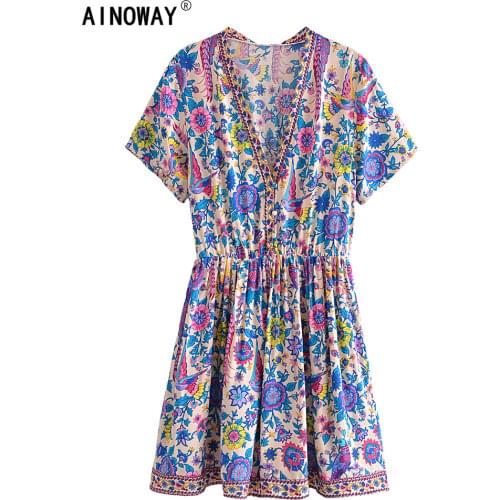 Короткие летние платья Ainoway China At AliExpress