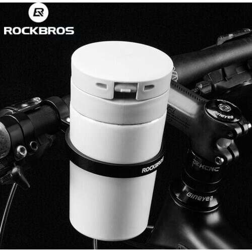 ROCKBROS Cycling Bike Bottle Holder Aluminum Alloy Ultralight MTB Bike Water Bottle Cup Cage Handlebar Mount Bike Accessories