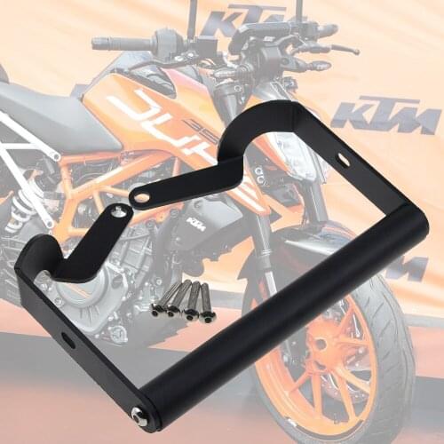 For KTM DUKE 390 Stand Holder Bar Mobile Phone GPS Plate Bracket Adjustable Navigation Mount Duke390 Accessories 2017 2018 2019