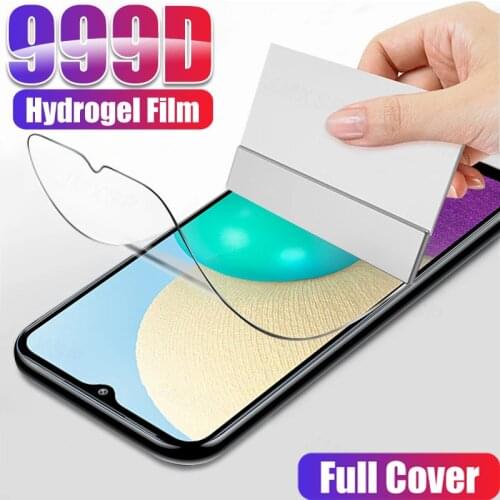 Hydrogel Film For Samsung Galaxy A02 A12 A22 A32 A42 A52 A72 Screen Protector For Samsung M02 M12 M32 M42 M62 F41 F62 F02 Film
