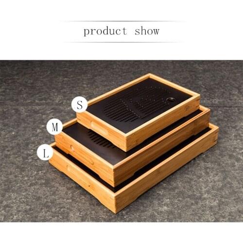 [GRANDNESS] New Designed Tea Serving Bamboo Tray Eco-Friendly bamboo Tea Tray Kung Fu Tea Tray Teaboard Table