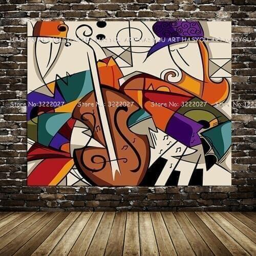 Canvas Painting Wall Art Pictures home decor Wall Klimt Art poster decoration for living room colorful woman on canvas no frame