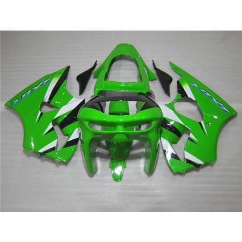 Custom ABS motorcycle fairing kits for Kawasaki ZX6R 1998 1999 light green aftermarket Fairings bodywork Ninja 636 ZX 6R 98 99