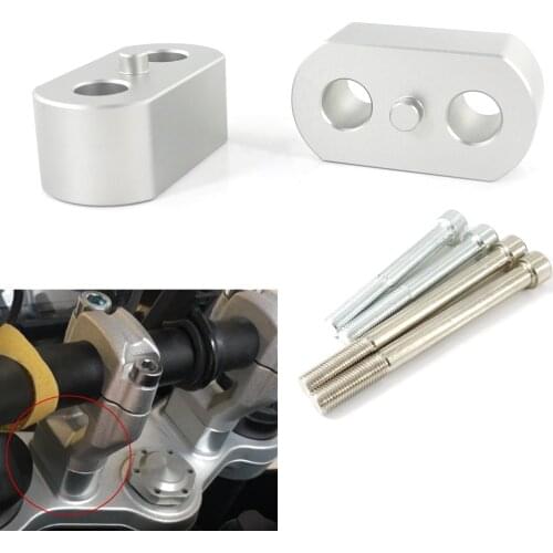 Handlebar Risers Mount Clamp Kit Fit For Triumph Tiger 800 / XC / XCA / XCX / XR Tiger 1200 XCX / XCA / XR / XRT Tiger Explorer