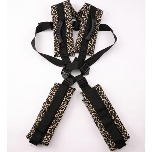 Love love, sex toys, men and women bondage, double-shoulder back swing, swing assist belt, strap swing