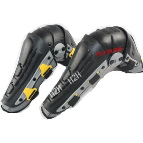 Bend 90 degrees Elastic Motorcycle Knee Guard Armor For Adults Sports Knee Protector Downhill race knee pad