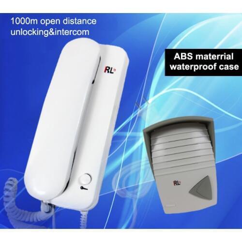 New Arrival Audio Intercom Doorbell Home Security Door Phone w/t Unlocking&Intercom for Villa Open Distance 1000meters