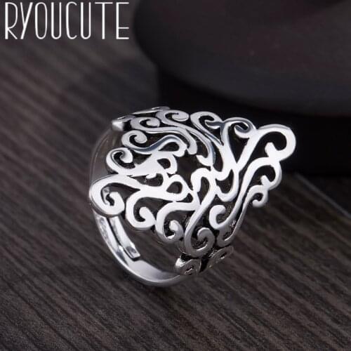 New Trendy Charm Big Flower Rings For Women Men Boho Knuckle Party Rings Punk Cocktail Jewelry Girls Gift anillos bijoux