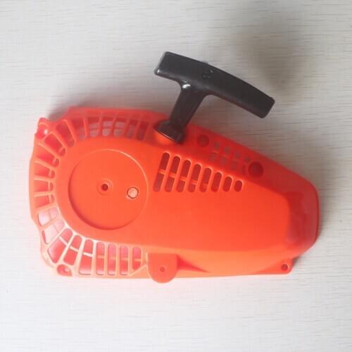 Orange Cover Pull 4 Teeth Starter Fit For 2500 25CC Gasoline Chainsaw Replacement