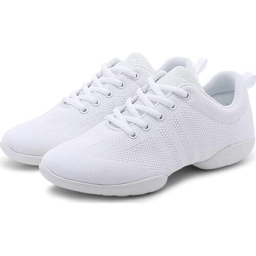 Competitive Aerobics Sports Shoes Woman Soft Bottom Cheerleading Sneakers Shoes Training Square Dance Shoes Fitness Women Shoes