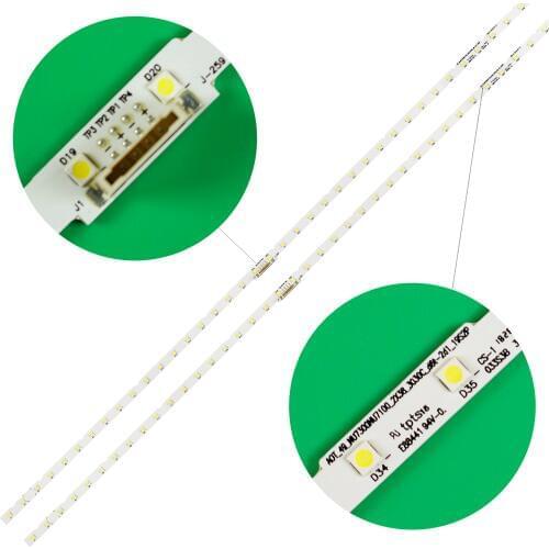 LED Backlight Strip for Samsung UE49NU7172 UE49NU7140 UE49NU7670 UE49NU7100 NU7100_STS49081_38LEDS_3030F AOT_49_NU7300
