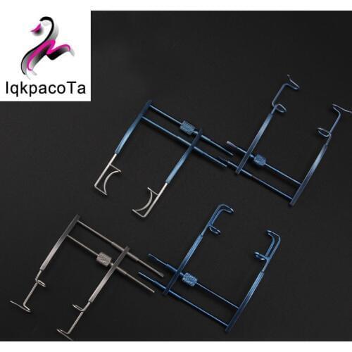 Titanium Eye Speculums speculum wire blade/V type solid blade ophthalmic surgical instrument