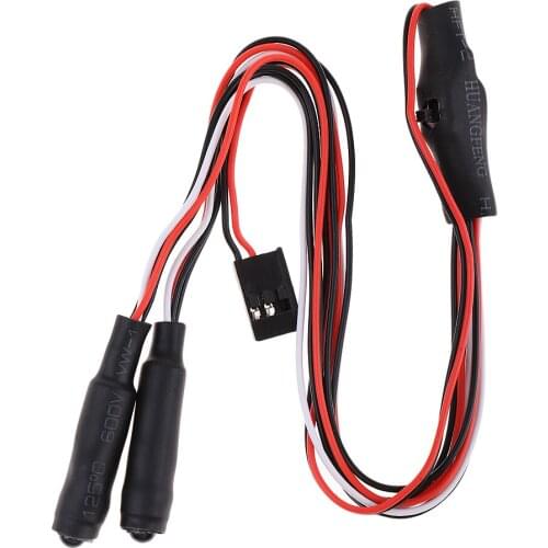 5mm 2 Leds Angel Eyes LED Light Headlight / Taillight for 1:10 RC Crawler