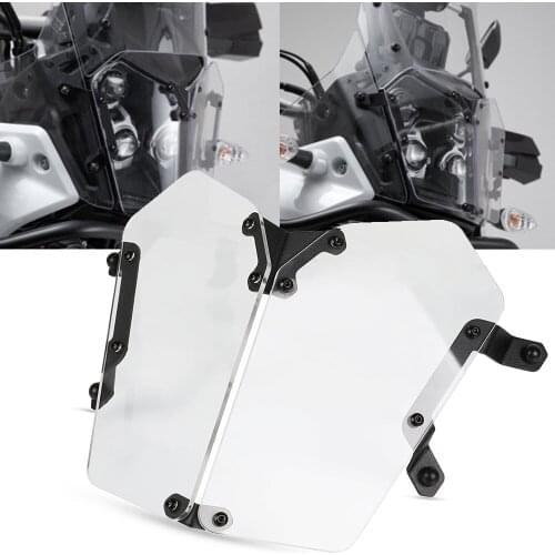 For Yamaha Tenere700 XTZ700/XTZ690 Tenere T7 2019 2020 2021 Motorcycle Accessories Acrylic Headlight Protector Guard Lense Cover