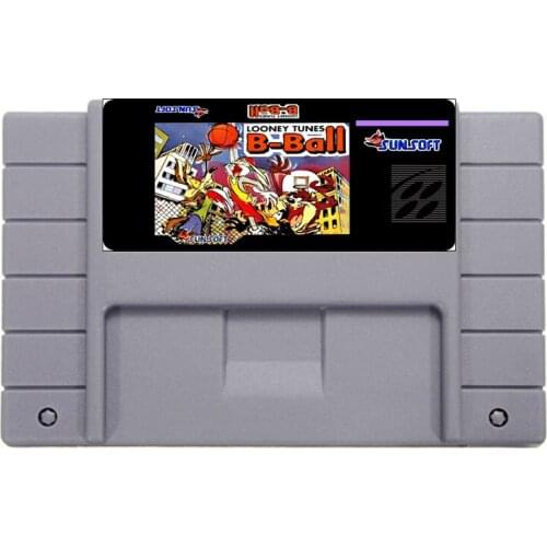 Big Sale 16 Bit 46 Pin Super Game Card - Looney tunes b-ball