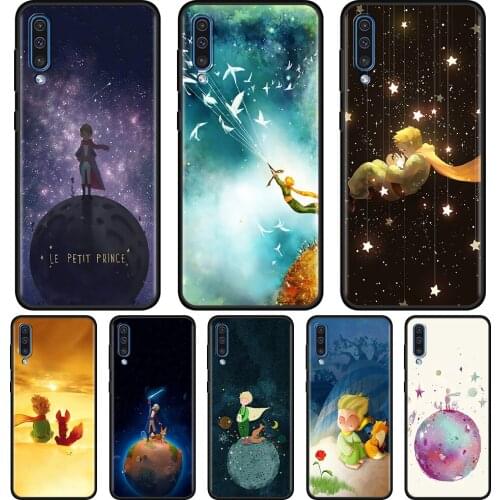 Prince Fox Case For Samsung Galaxy A50 A70 A10 A20e A30 A40 A20s A10s A10e A80 A90 A60 A30s TPU Shell Silicone Cover