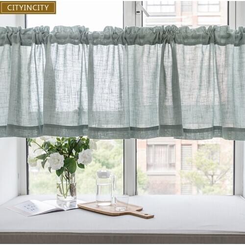 CITYINCITY Cotton Curtains For Windows