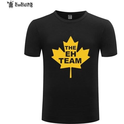 The EH Team Canada Canadian Pride Printed Men T Shirt New Summer T Shirts Men Cotton Short Sleeve Tshirt Streetwear Tops Tees