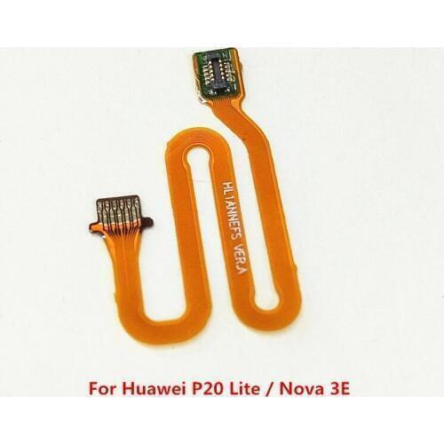 Home Button Fingerprint Touch Id Sensor Connector Flex Cable for Huawei P20 Lite / Nova 3E