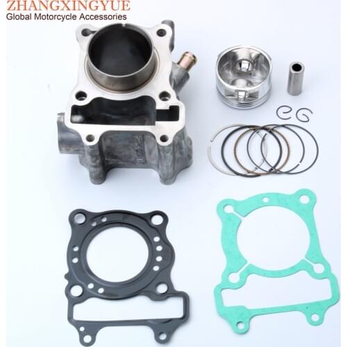 Scooter Cylinder Kit for Honda Sh Ses Dylan PS125 SH125 Nes Pes 125cc 2100-KGF-910 100080450 52.4mm /14mm 4 Stroke