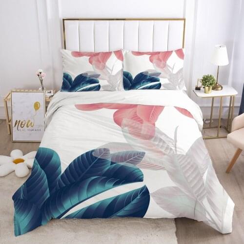 3D Bedding Set Double Europe Duvet Cover Set 2-3PCS Comforter Case Pillowcases Nordic Bedclothes Customize any size design