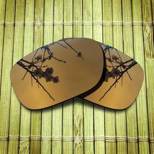 Polarized Replacement Lense For-Oakley Twoface Sunglasses Frame True Color Mirrored Coating - Copper Color Available