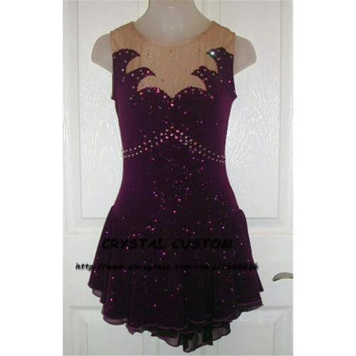 Professional Custom Figure Skating Dresses Adult Graceful New Brand Ice Skating Dresses For Competition DR4467