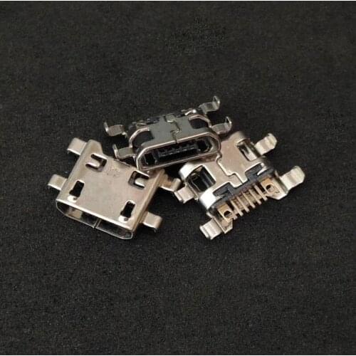 10-100pcs Micro Usb Charging Connector Port For LG K8 VS500 AS375 For LG Leon H340 H345 G4c H525N Charge Socket Jack Dock Plug