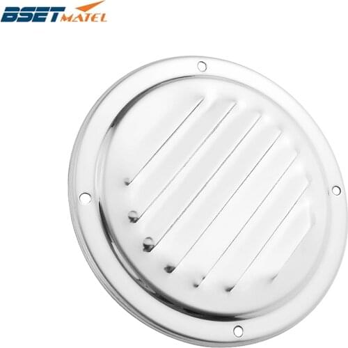 Marine Grade Stainless Steel 316 Boat Marine Round Air Vent Louver Vent Grille Ventilation Louvered Ventilator Grill Cover