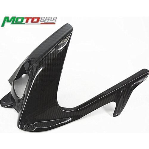 Carbon Fiber Rear Hugger Chain Guard Twill Weave For BMW S1000RR 2009 2010 2012 2013 2014 2015 2016 2017 2018