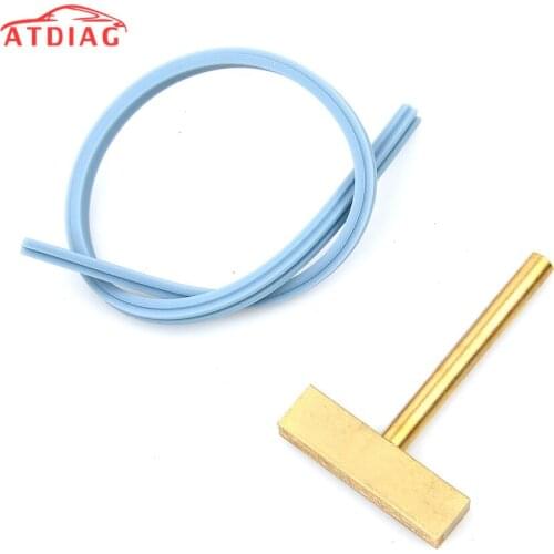 2021 30w 60w 40W Soldering Iron T Tip T-head,Copper T-Tips + Rubber Cable Hot Press For LCD Screen Pixel Flex Cable Repair