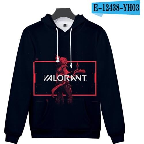 Hoodie for children from 2 to 14 years old Valorant Hoodies 3D Printed Harajuku Hip Hop Streetwear Valorant Mens Sweatshirt 4XL