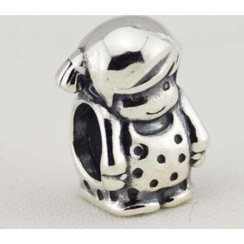 Fits Pandora Bracelet 100% Genuine 925 Sterling Silver Girl Charm Beads Fashion Jewelry for Women DIY Making berloques kralen