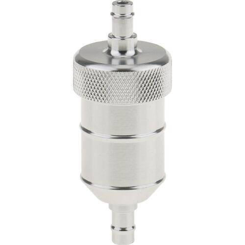 1x Motorcycle Pit Dirt Bike ATV Quad Inline Fuel Gas Filter 1/4 Inch 6mm