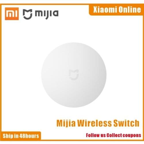 2018 Xiaomi Smart Wireless Switch for xiaomi Smart Home House Control Center Intelligent Multifunction White Switch in box