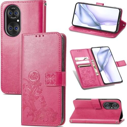 For Huawei P50 Case PU Leather Filp Wallet Cover for Huawei Mate 40 30 Pro P30 P40 Lite E Etui Embossed Card Holder Phone Coque