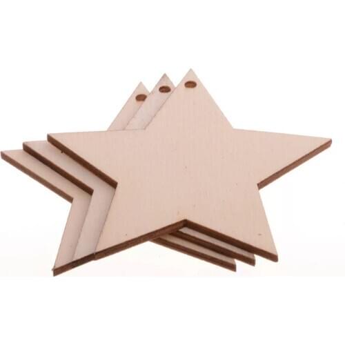 Wood blank Pendant handmade blank wood laser cutouts