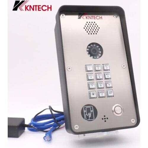 KNTECH Handsfree One button Industrial Indoor die-cast body KNZD-51 Access Control SIP doorphone