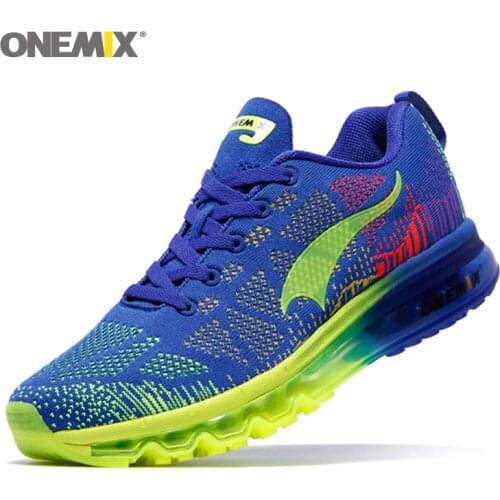 Onemix New Air Cushion Man Running Shoes For Breathable Sneakers Light Mesh Outdoor Athletic Comfortable Jogging Sports Shoes