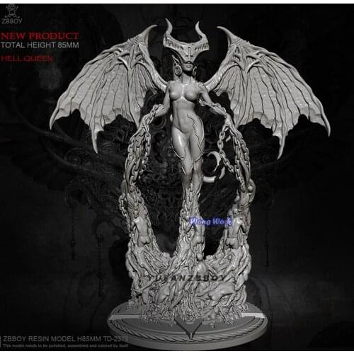 Wong Work Unpainted Resin 85mm Unassembled Garage Kits GK Model Kit Figure TD-2379