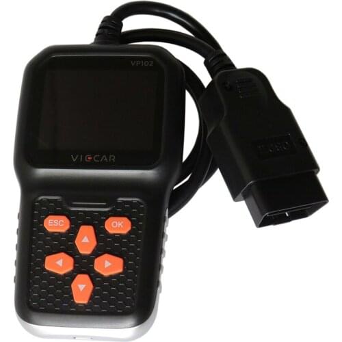 Truck & Car OBD2 Diagnosis Tool Viecar VP102 Universal Truck Multi-Systems Heavy Duty Truck OBD 2 Code Reader J1939 J1708