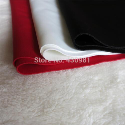 Dress clothing fabric air space techno cloth 1.6mm solid stretch white black navy knitting scuba material