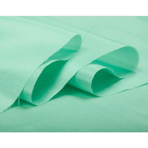 Solid Pure Silk Fabric,Macaron Mint Green Heavy Organza,Smooth,Transparent,Sculpture,Dress,Sunscreen Sewing,Craft By The Yard