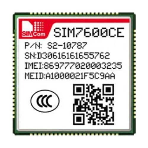 SIM7600CE SIMCom Original 4G LTE Cat-4 Module, Supports LTE-TDD / LTE-FDD / HSPA+ / TD-SCDMA / EVDO And GSM / GPRS / EDGE
