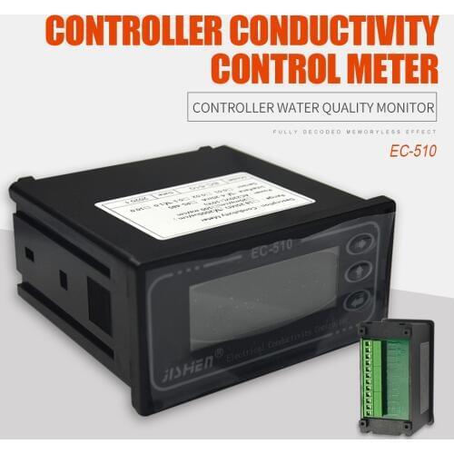 EC-510 EC Controller Conductivity Control Meter Tester Controller Water Quality Monitor Checker Detector 0-20/200/200us/cm