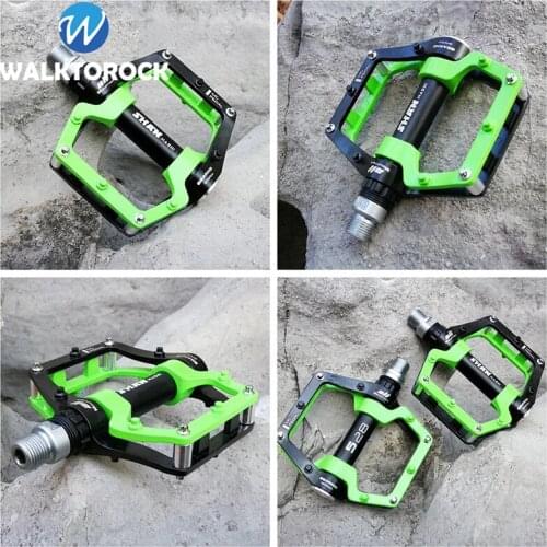 Bicycle Pedals MTB Road Bike Pedals Magnesium Lightweight Ultralight Durable Bearings Bike Flat Pedals