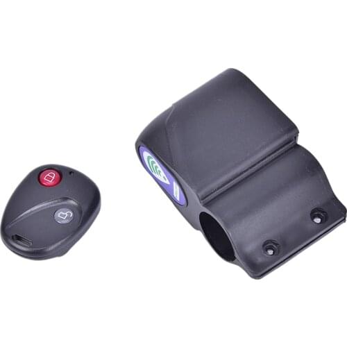 High Quality Wireless Remote Control Anti-Theft Bicycle Alarm Shock Vibration Sensor Bike Security Alertor Cycling Lock