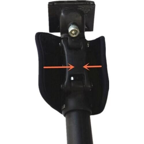 1 pc Hot Sale Seatpost Cover Suspension Black Finger Guard Seatpost Protective Case