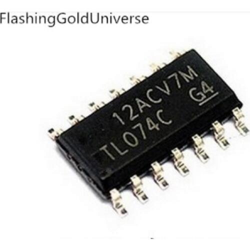 500PCS TL074CDR SOP-14 TL074CD TL074C TL074 New original